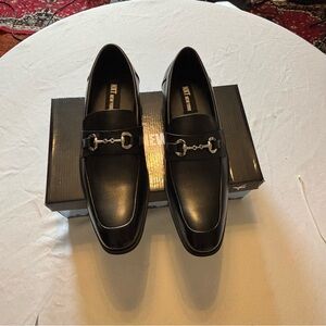 NXT ,Moc Toe-slip On Black Men Dress Shoes Size 12